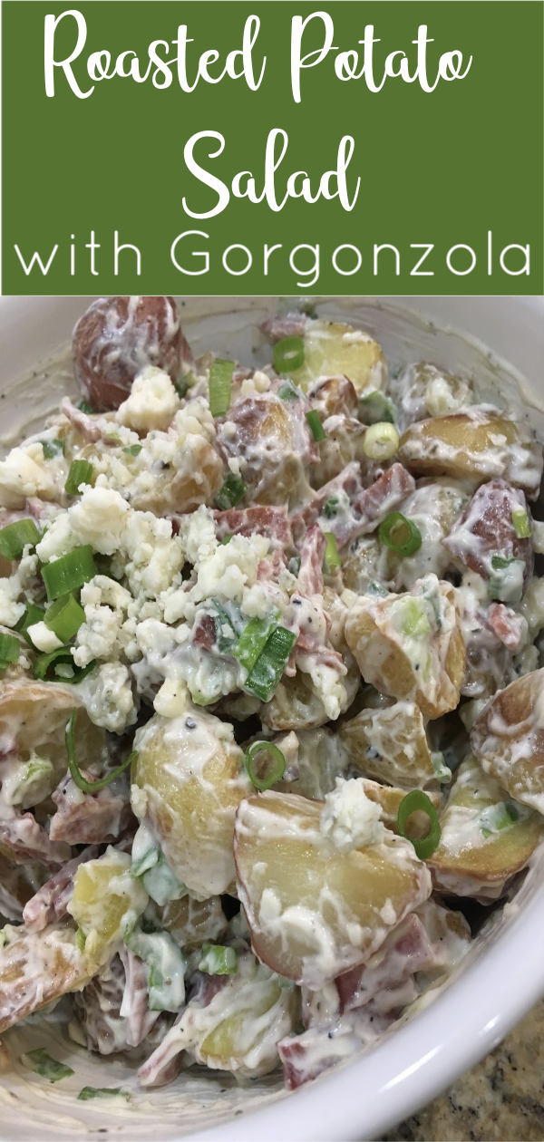 Roasted Potato Salad with Gorgonzola, Coast to Coast