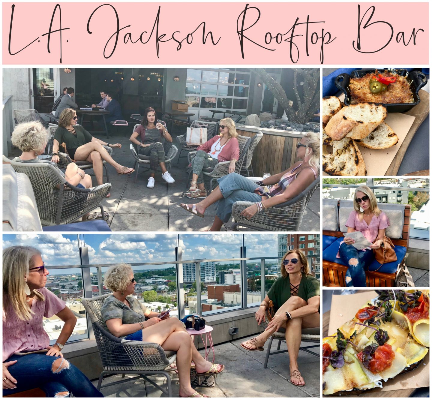 Blogger Meet Up, L.A.Jackson Rooftop Bar, Nashville