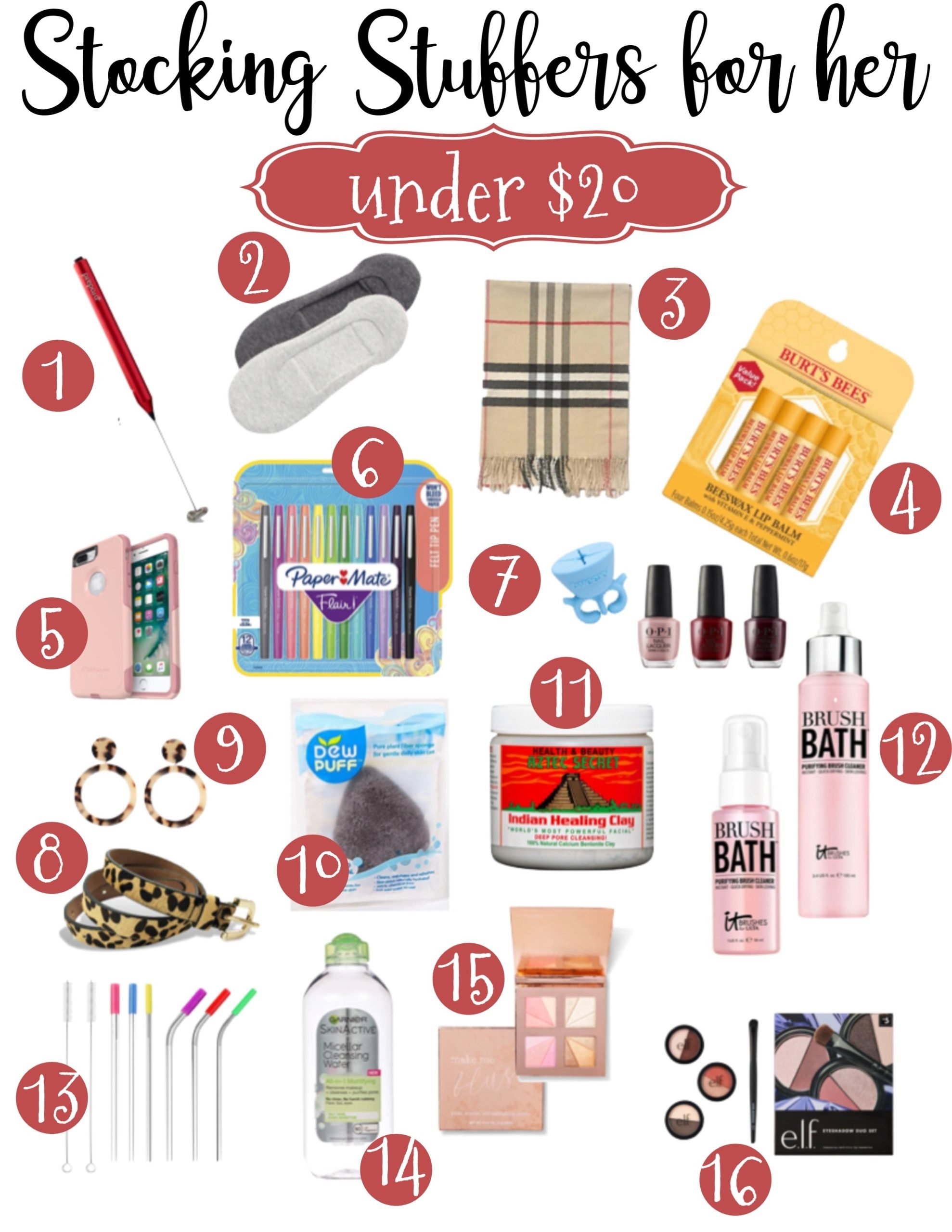 Stocking Stuffers For Her - Under $10 - Kristy By The Sea