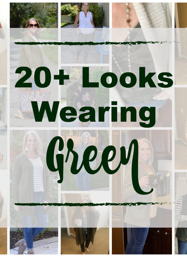 20+ Looks Wearing Green