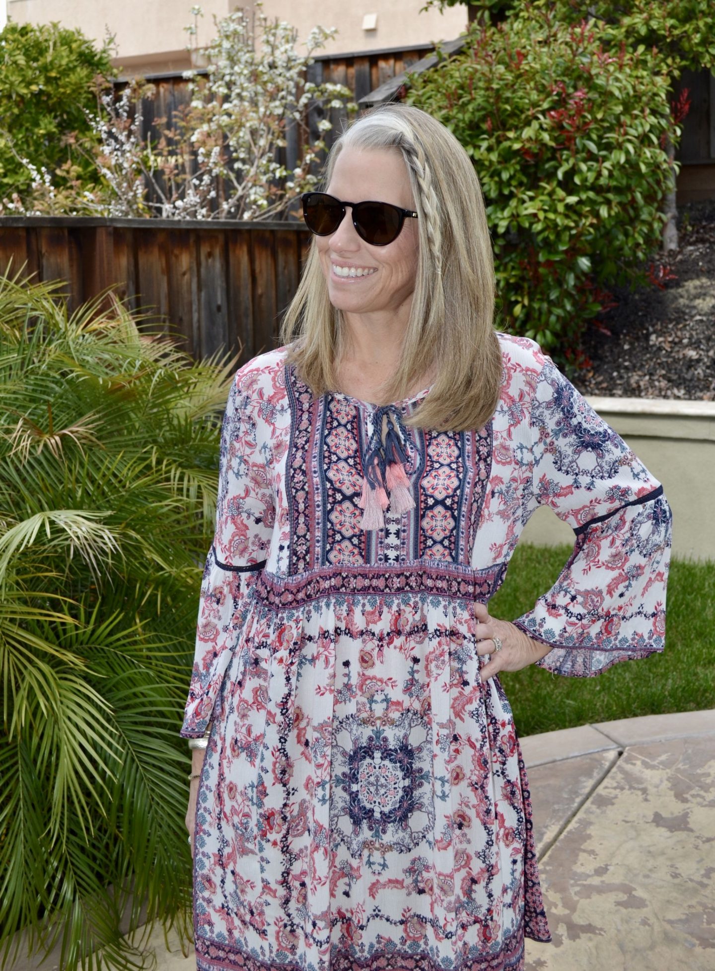 Dress and Sunglasses