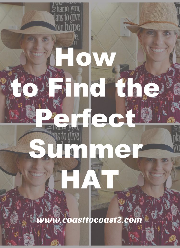 Finding the Perfect Summer Hat
