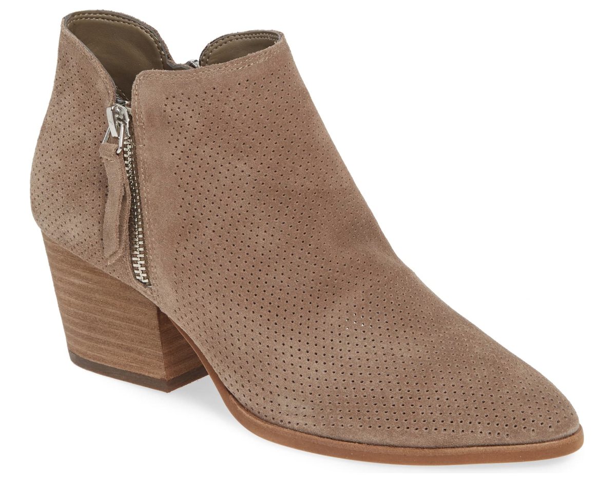 Vince Camuto Nethera Perforated Bootie, Nordstrom Anniversary Sale