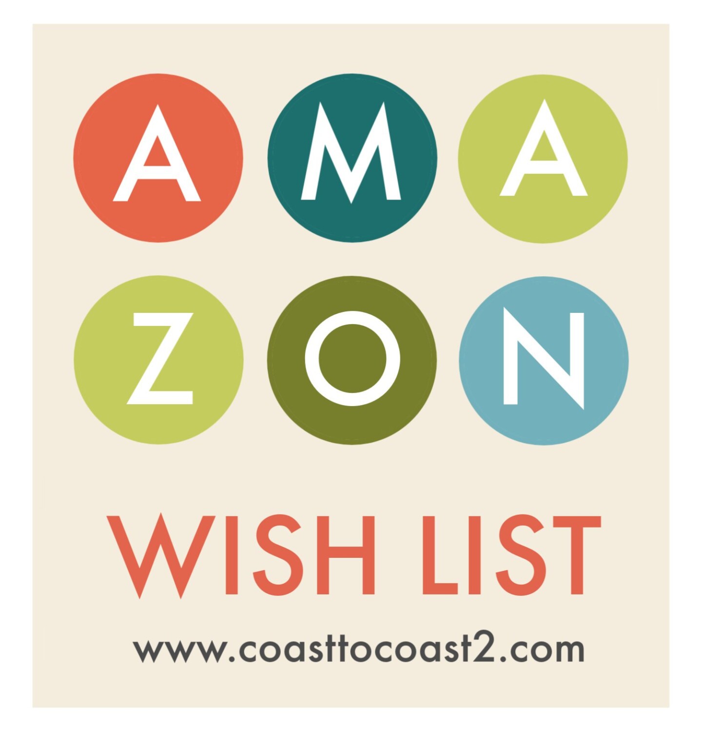 My Current Amazon Wish List