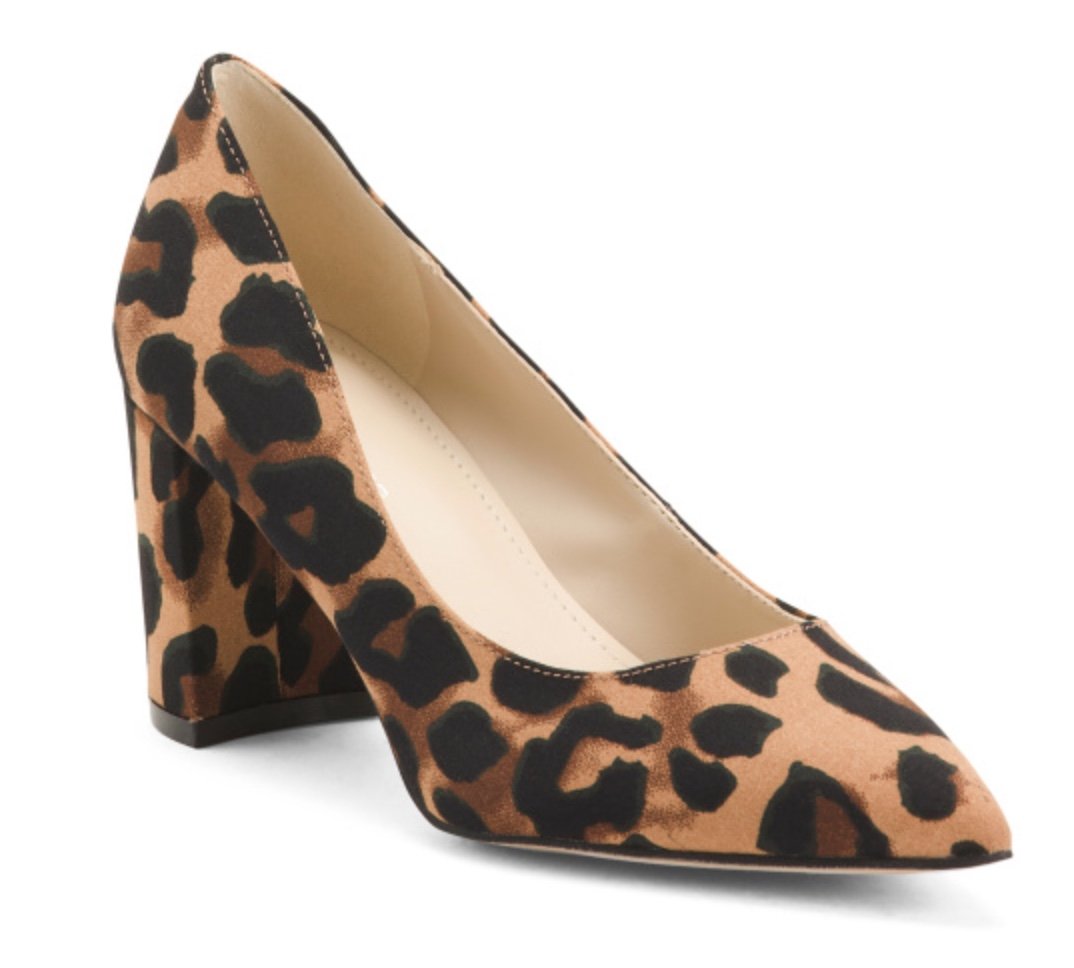 Franco Sarto Leopard Heels, TJMaxx