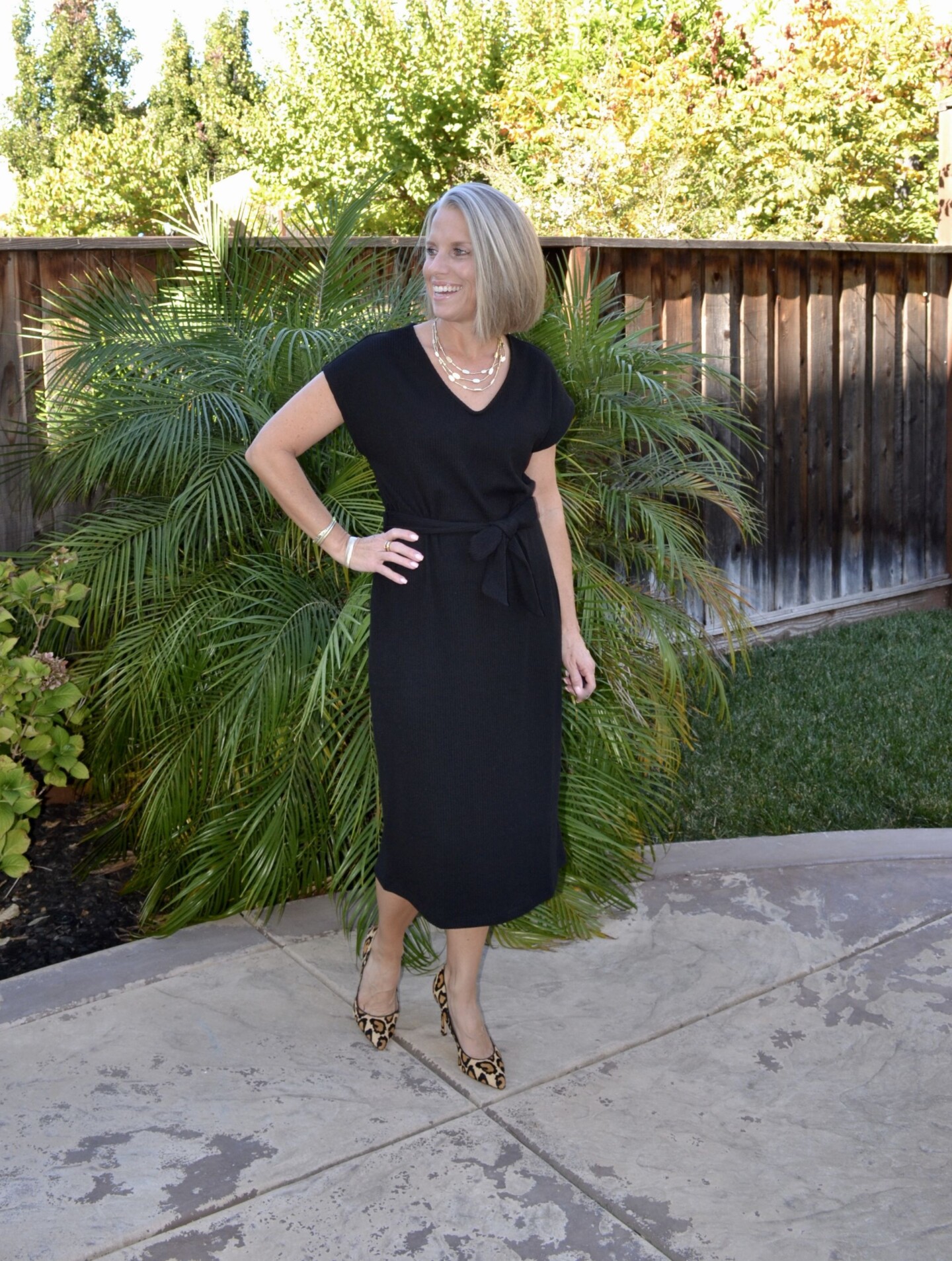 The Perfect Black Dress and Style Six Link Up