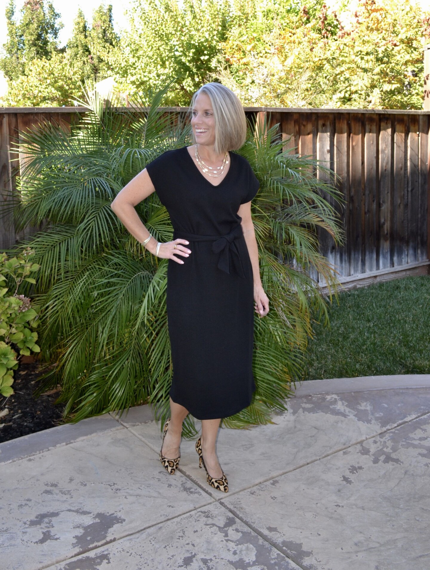 Old Navy Black Dress, Coast to Coast
