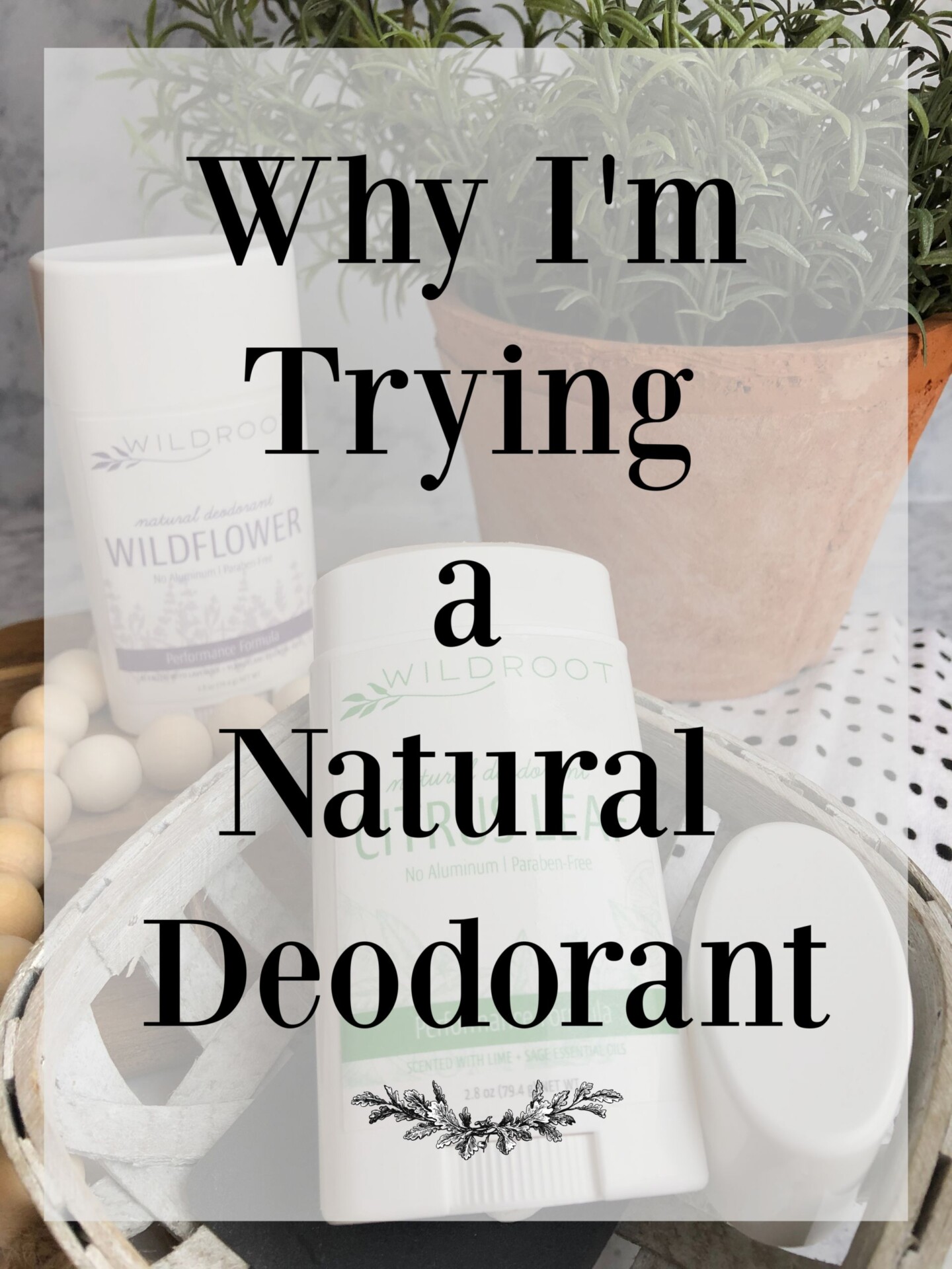 Why I’m Trying a Natural Deodorant