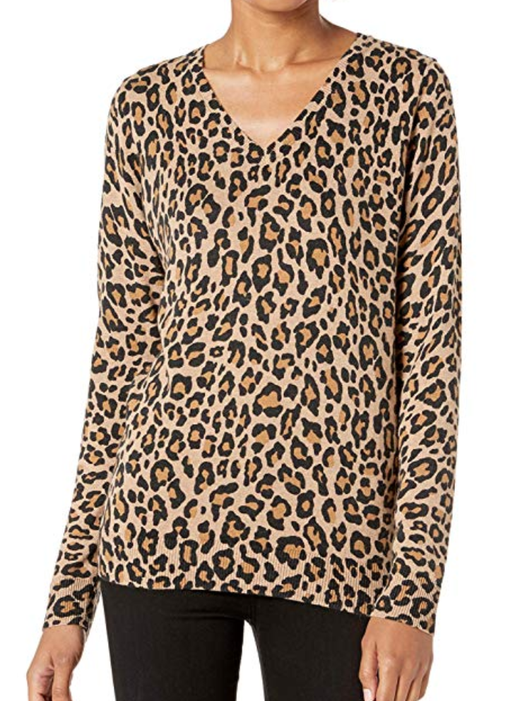 Leopard Sweater, Amazon