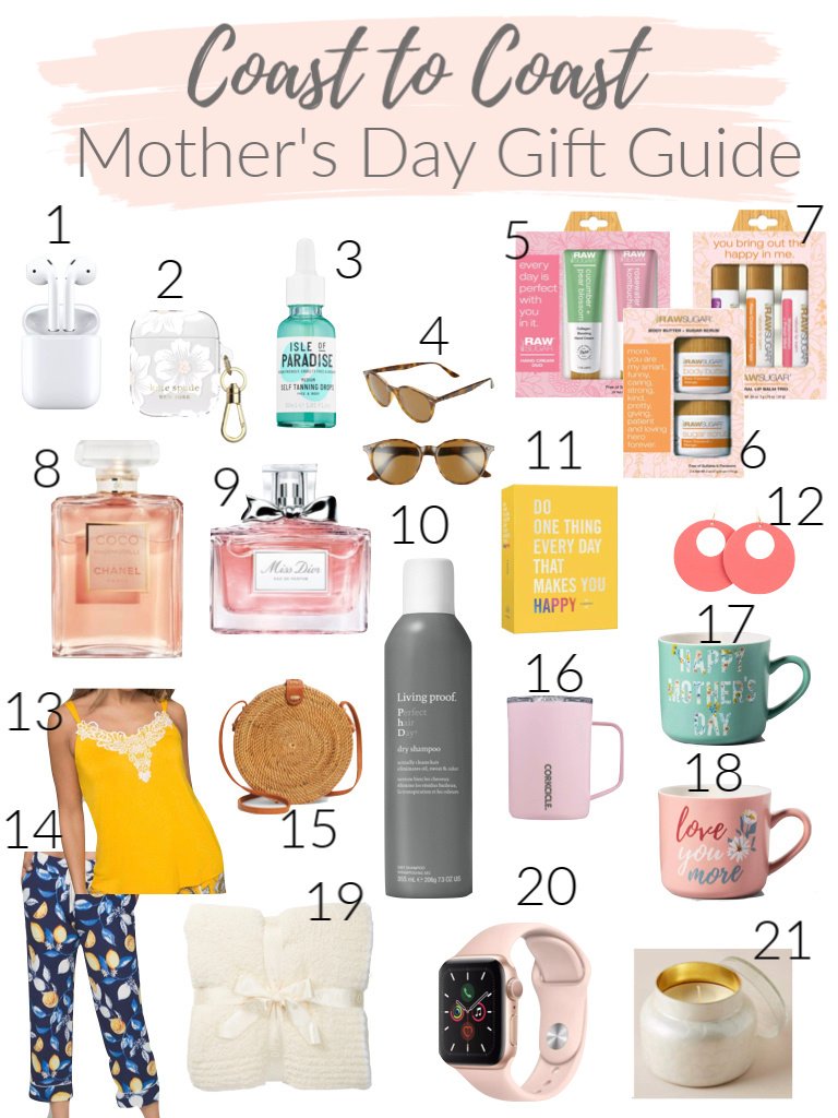 Mother's Day Gift Guide, Coast to Coast