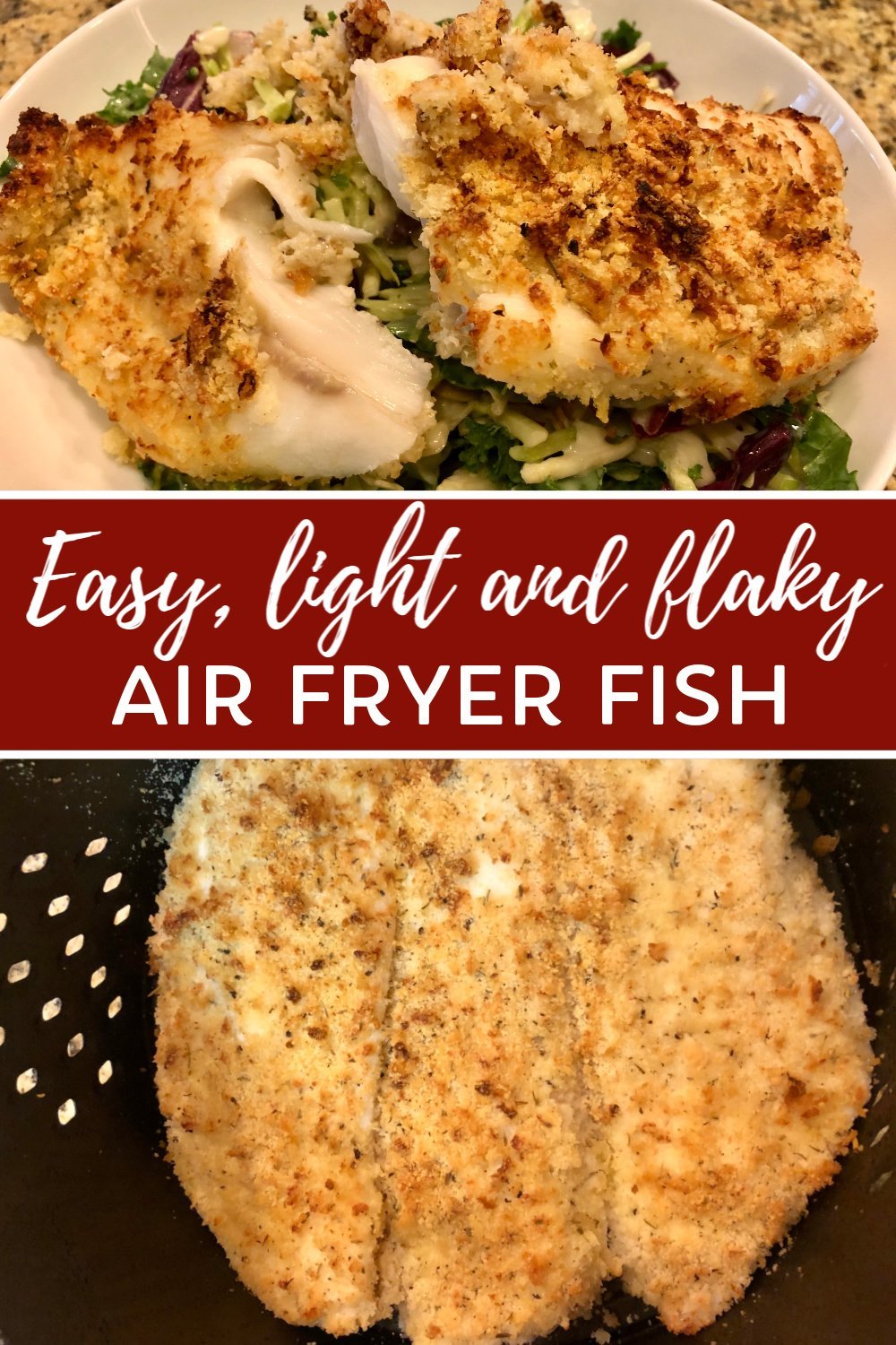 Easy, light and flaky Air Fryer Fish, Coast to Coast