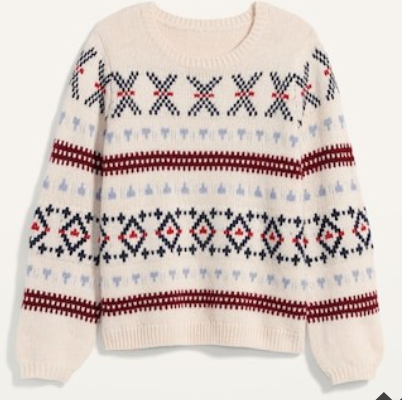 Old Navy sweater