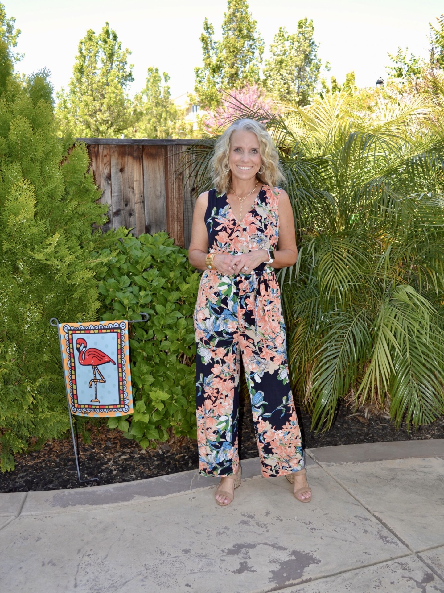 Chico’s Floral Jumpsuit for Spring