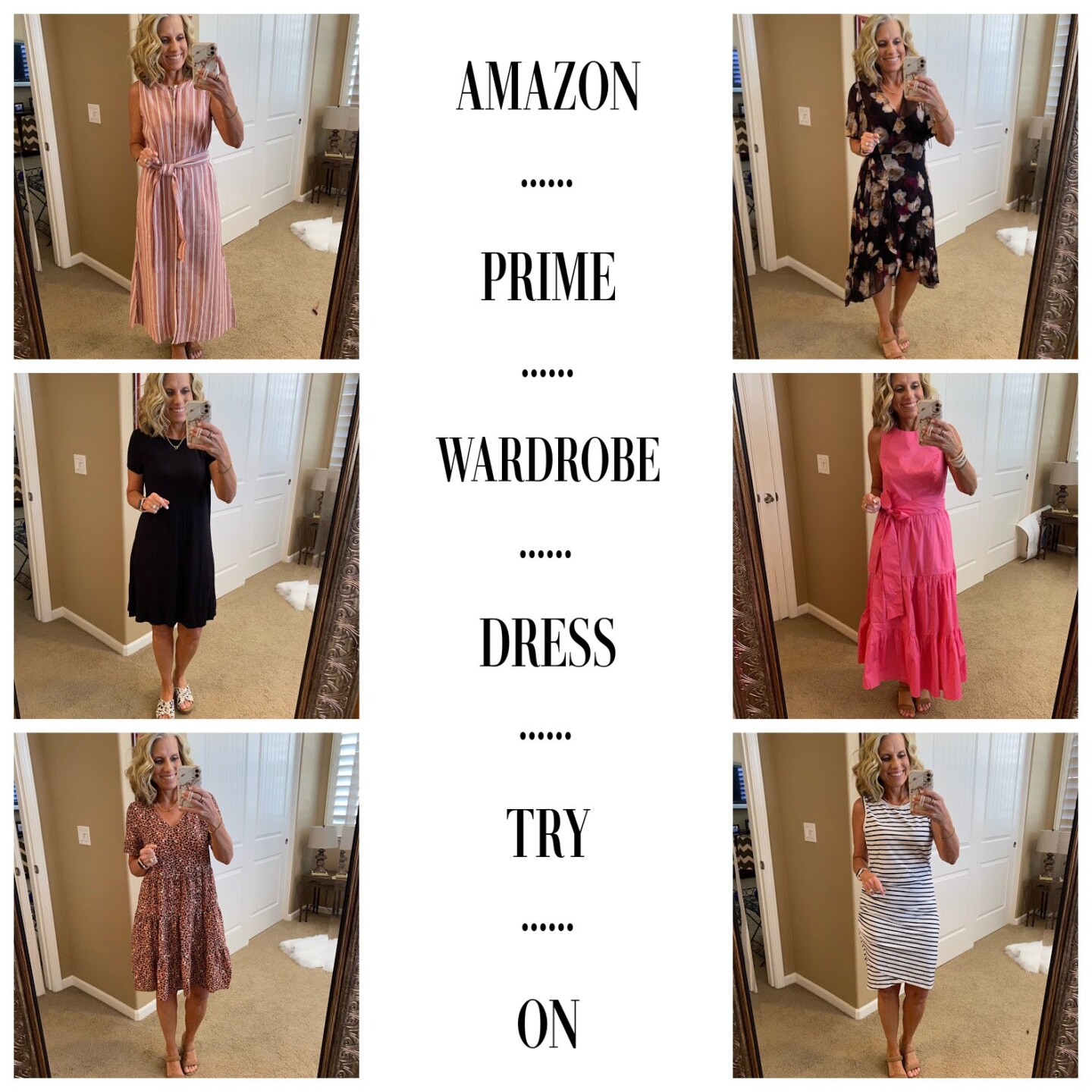 AMAZON PRIME WARDROBE DRESS TRY ON