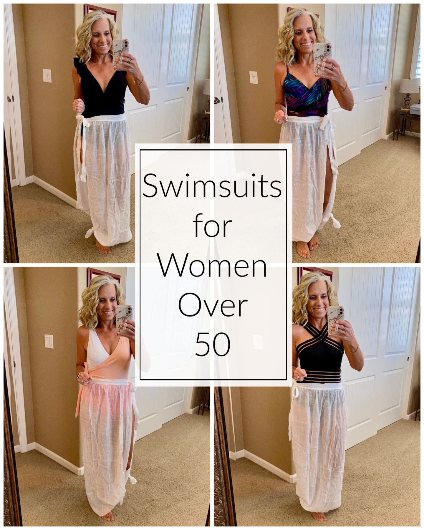 Four Swimsuits for Women Over 50