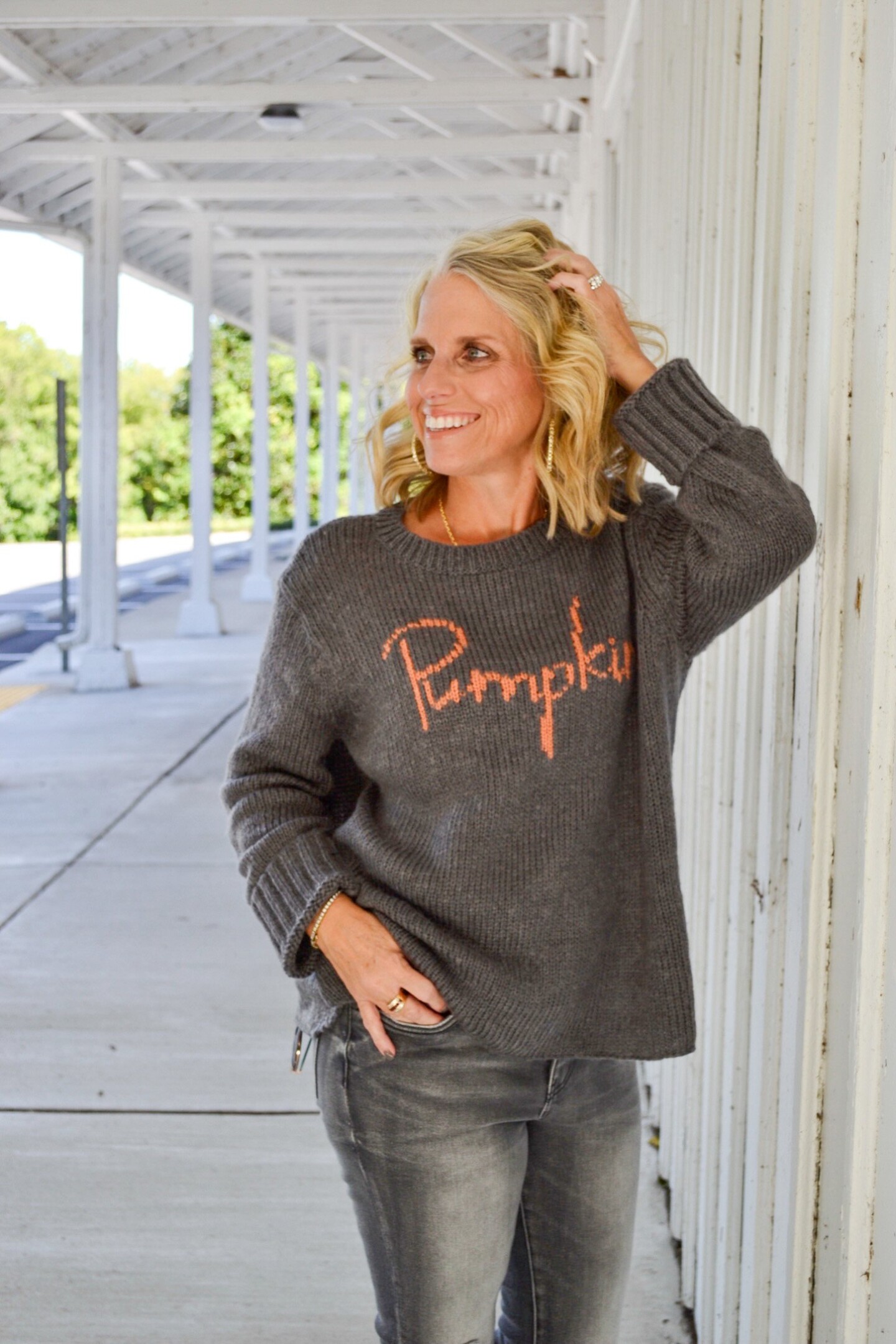 The Perfect Pumpkin Sweater & A Discount
