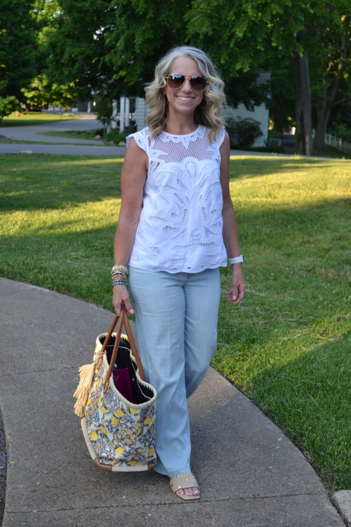 Summer look with WHBM