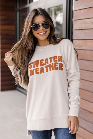 Sweater Weather Sweatshirt August's top 10 seller