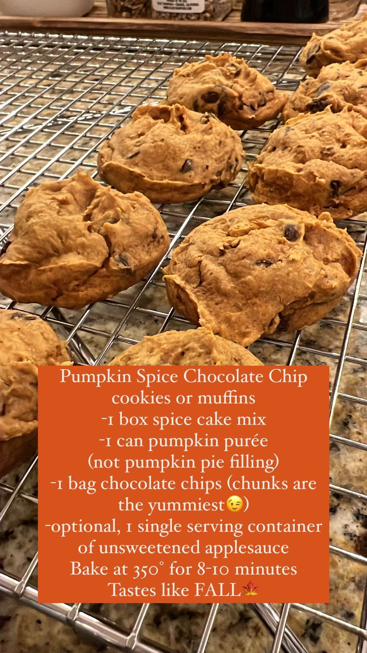The Easiest Pumpkin Cookies