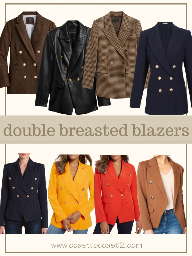 Double Breasted Blazers