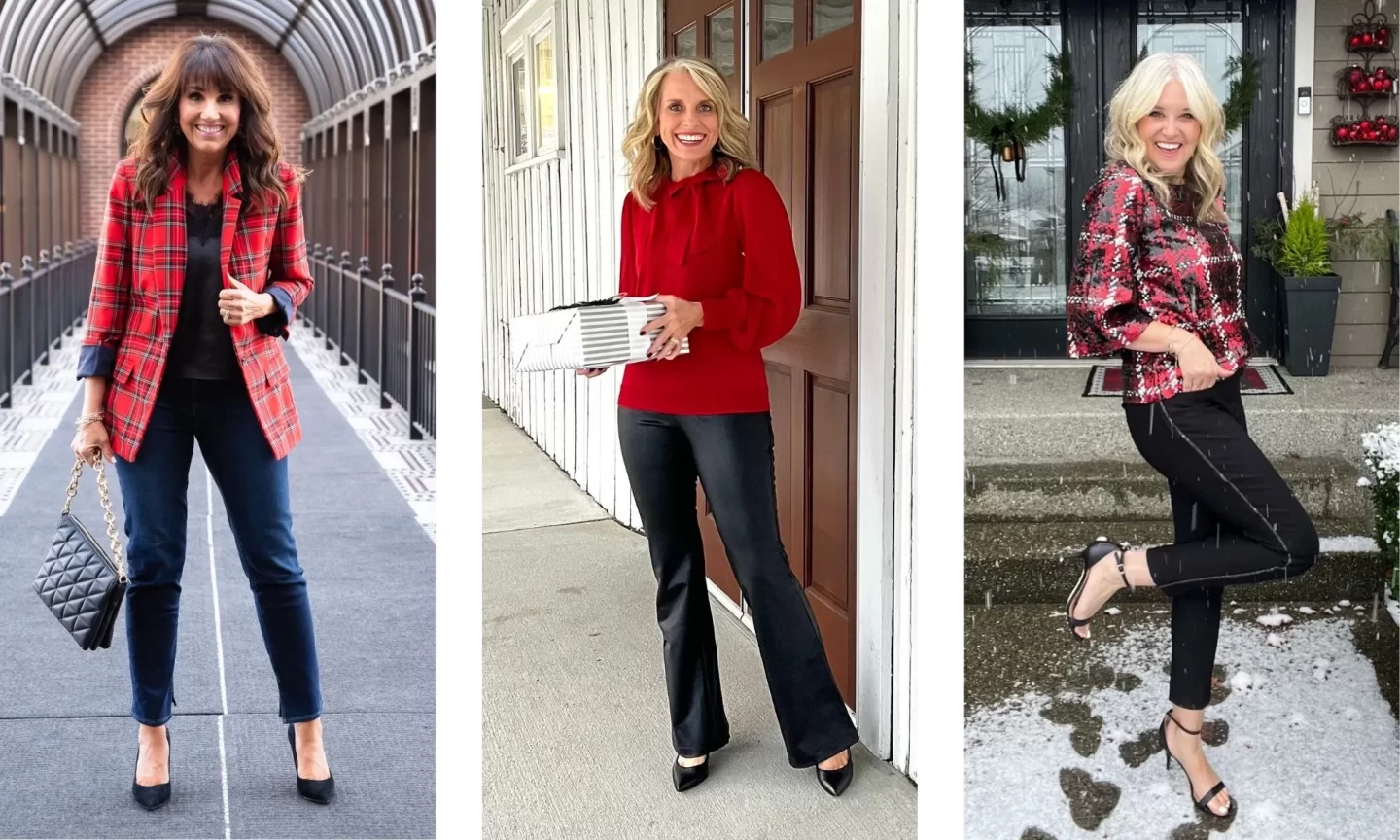 Holiday Outfit Inspiration: Red Pants 