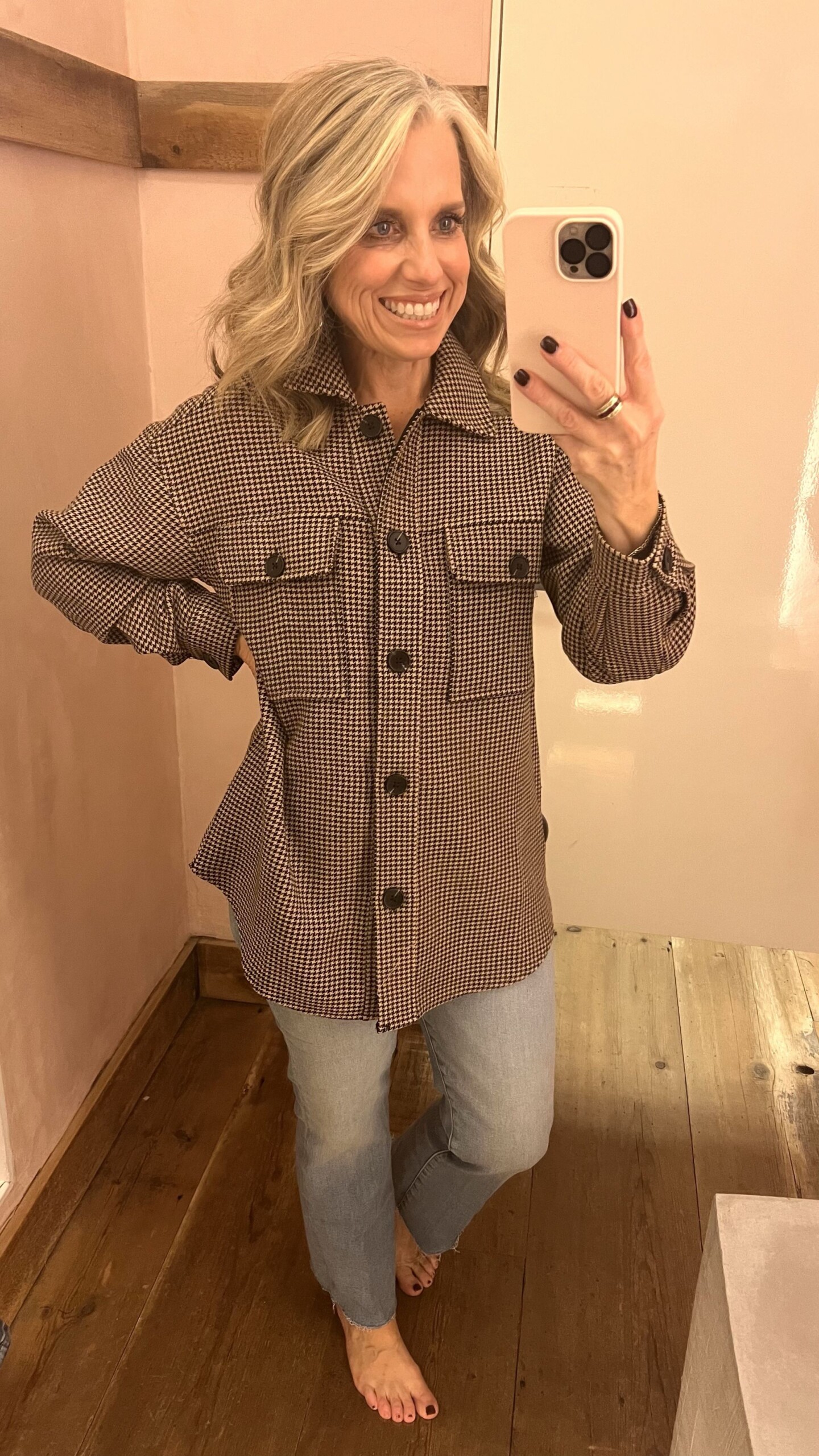 Anthropologie Try on 
Mother Jeans 