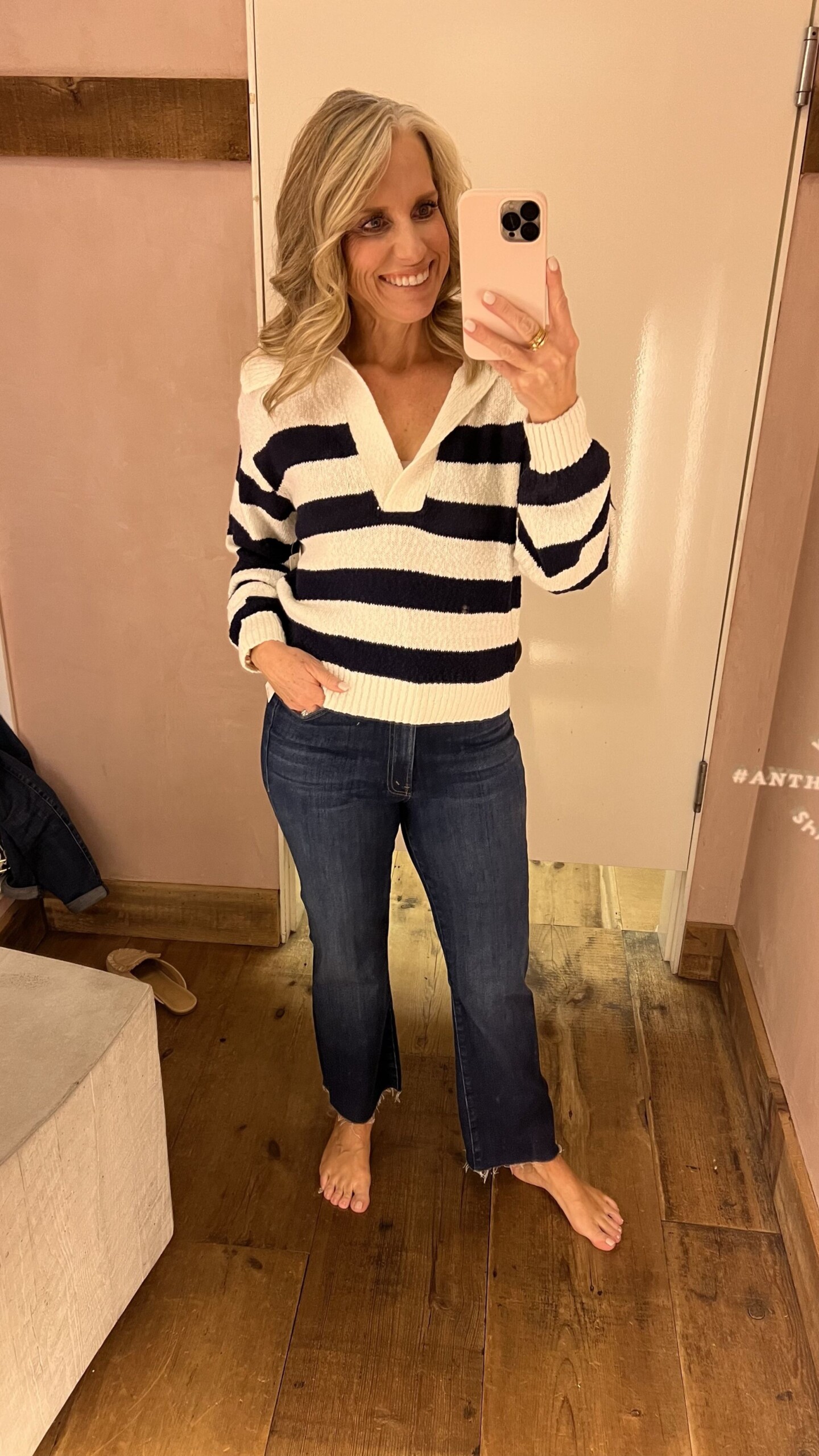 Anthropologie try on 