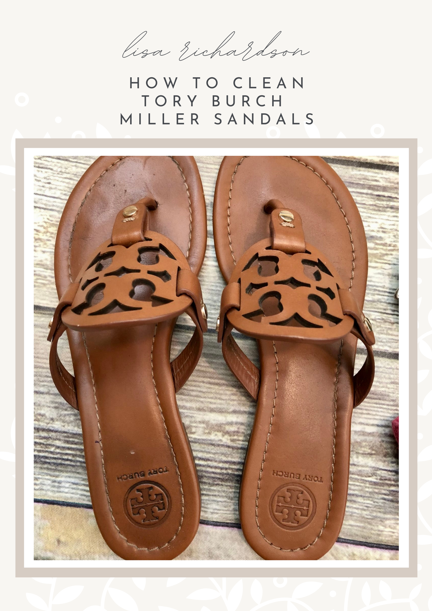 How to Clean Tory Burch Miller Sandals – Coast to Coast Blog by Lisa  Richardson