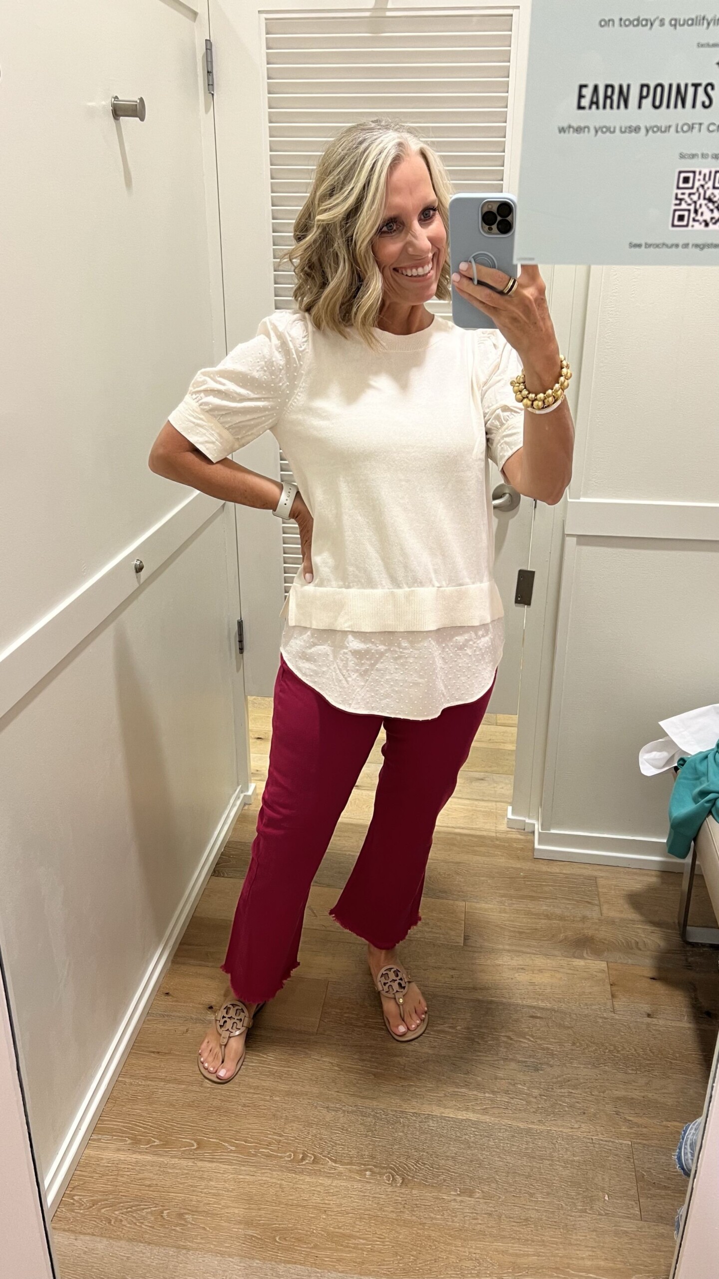 Loft summer try on